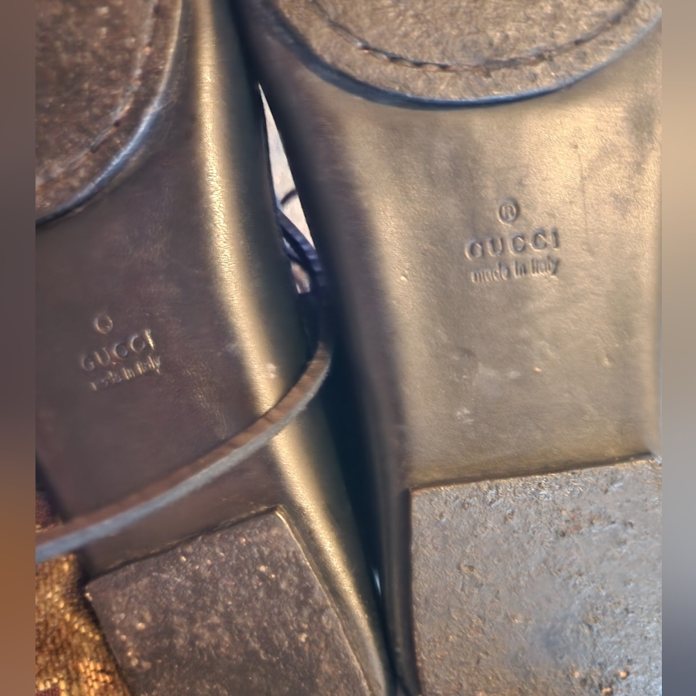 GUCCI Tom Ford RUNWAY '99 Black Lace Up Knee Fringe Leather Moccasin Boots 10m - Picture 8 of 16